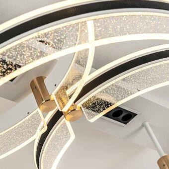 Накладная люстра LED4U L1058-880 WH