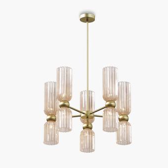 Люстра на штанге Maytoni MOD302PL-10CG