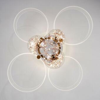 Накладная люстра LED4U L1040-750 WT