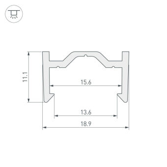 Профиль Arlight 027091