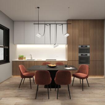 Светильник на шине Denkirs DK5660-WH+BK