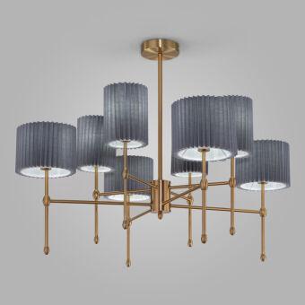 Люстра на штанге Eurosvet 60162/8 латунь