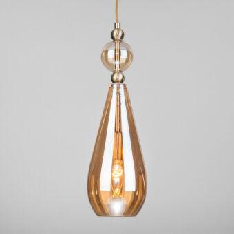 Подвесной светильник Eurosvet 50202/1 янтарный
