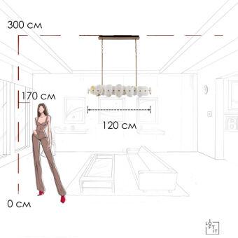 Подвесной светильник LOFT IT 10248/1200