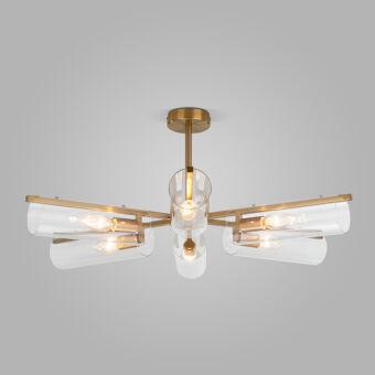 Люстра на штанге Eurosvet 70144/6 латунь