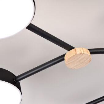 Накладная люстра LED4U L3201-700 BK