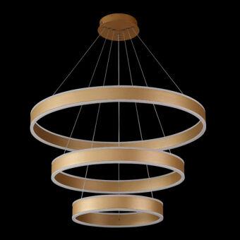 Подвесной светильник Crystal Lux MUCHOS SP158W LED GOLD