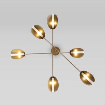 Накладная люстра Eurosvet 70148/6 золото