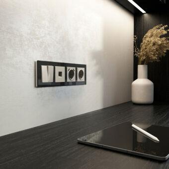 Выключатель Werkel W1220104 дымчатый