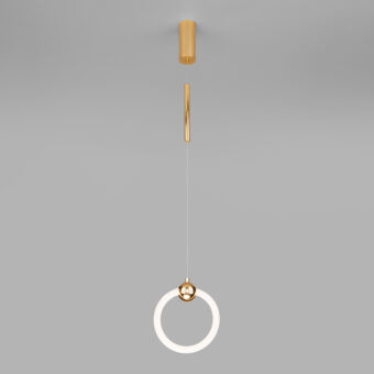 Подвесной светильник Eurosvet 90165/1 золото