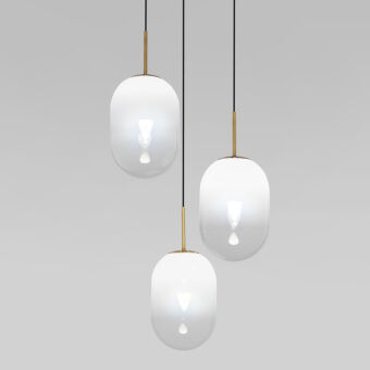 Каскадная люстра Eurosvet 60161/3 латунь