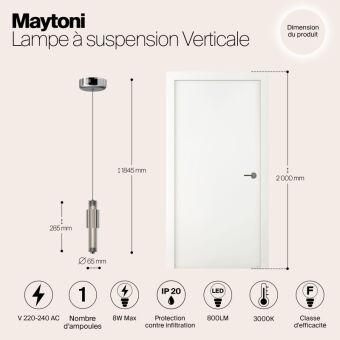 Подвесной светильник Maytoni MOD308PL-L9CH3K