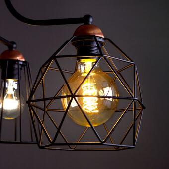 Светодиодная лампа Elektrostandard Classic FD 8W 3300K E27 (G95 спираль тонированный)