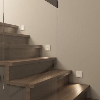 Подсветка ступеней лестницы Denkirs DK1030-WH