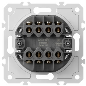 Механизм выключателя В2 с 3-х мест (перекрестного), 10A 250В~, серия DB