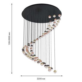Каскадная люстра Favourite 4371-28P