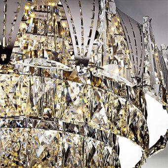 Накладная люстра LED4U L9437-500 CR с УД