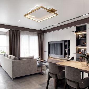 Накладной светильник LED4U L1039-500 GD