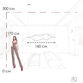 Подвесной светильник LOFT IT 10403/1600 SN