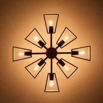 Люстра на штанге Eurosvet 70056/8 черный