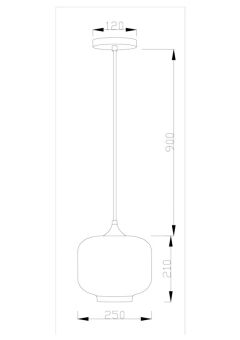 Подвесной светильник Moderli V11531-1P