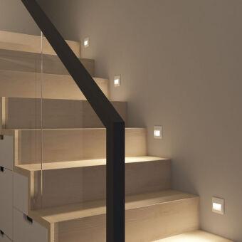 Подсветка ступеней лестницы Denkirs DK1210-WH