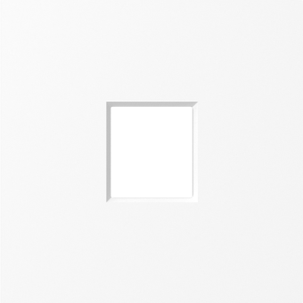 Накладка 1-я для розеток RJ45, TV, SAT, глянцевый белый, серия A07