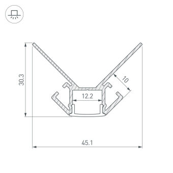 Профиль Arlight 023889
