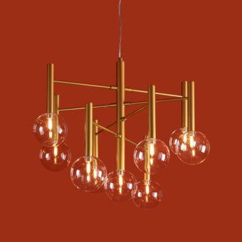 Подвесная люстра Freya FR5584CL-L45G