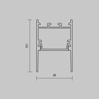 Профиль Maytoni Technical 633011