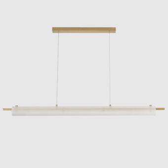 Подвесной светильник Crystal Lux TUNNEL SP40 LED BRASS