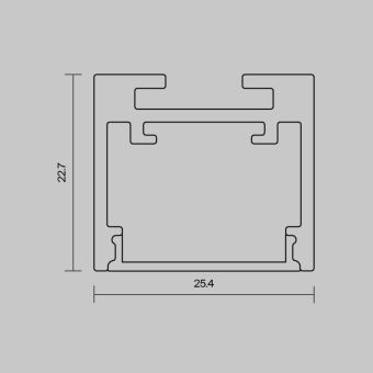 Профиль Maytoni Technical 633012