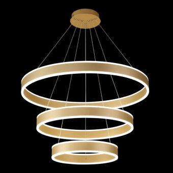 Подвесной светильник Crystal Lux MUCHOS SP158W LED GOLD