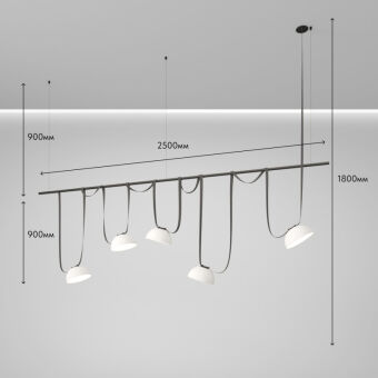 Трек-система Denkirs DK55SET06-02-DG
