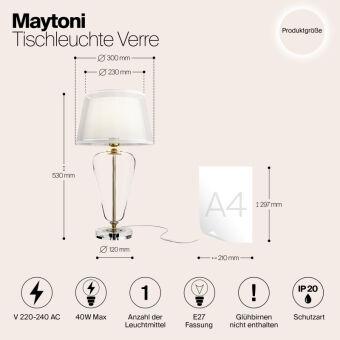 Настольная лампа Maytoni Z005TL-01BS