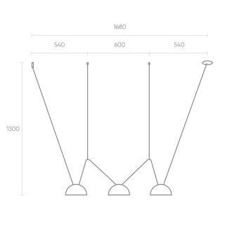 Трек-система Denkirs DK55SET01-01-LG