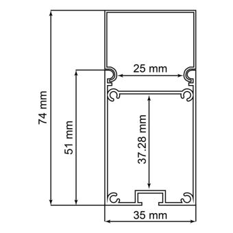 Профиль Feron 10377