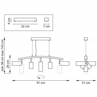 Подвесная люстра Lightstar LR735372873