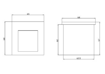 Светильник для ступеней Maytoni O038-L3W