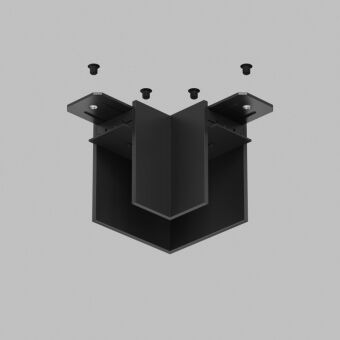 Соединитель для шинопровода Denkirs TR2102-BK