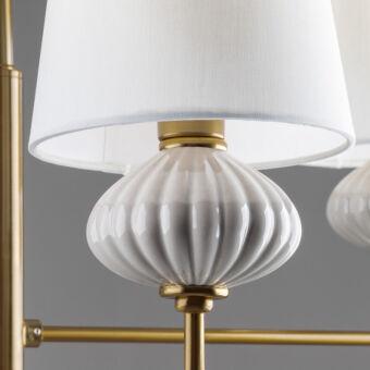 Люстра на штанге Freya FR2029PL-04BS