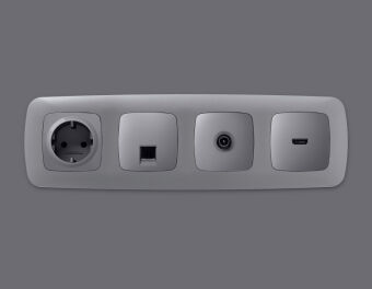 Клавиша/Накладка Ambrella Volt OP5140