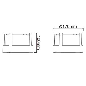 Светильник настенный Mantra 8859