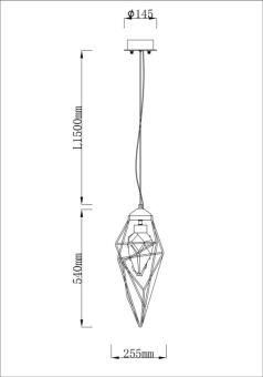 Подвесной светильник Fluorite FL1101-1P1