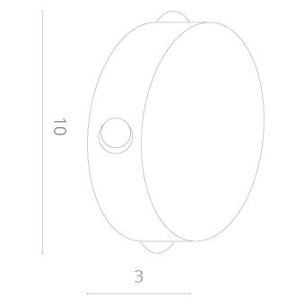 Бра ARTE Lamp A1525AP-1WH