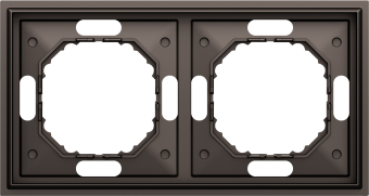 Рамка 2-я, мокко, серия S08