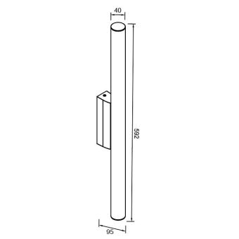 Светильник для картин Mantra 9257