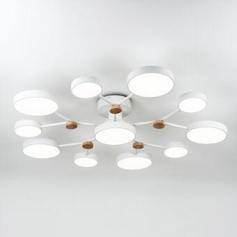 Люстра на штанге LED4U L3201-960 WT