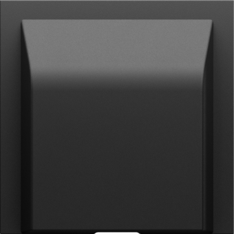 Кабельный вывод, черный графит, серия S08