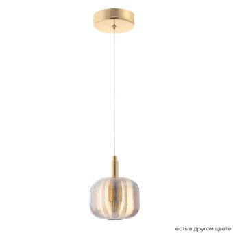 Подвесной светильник Crystal Lux BOX SP1 GOLD/AMBER